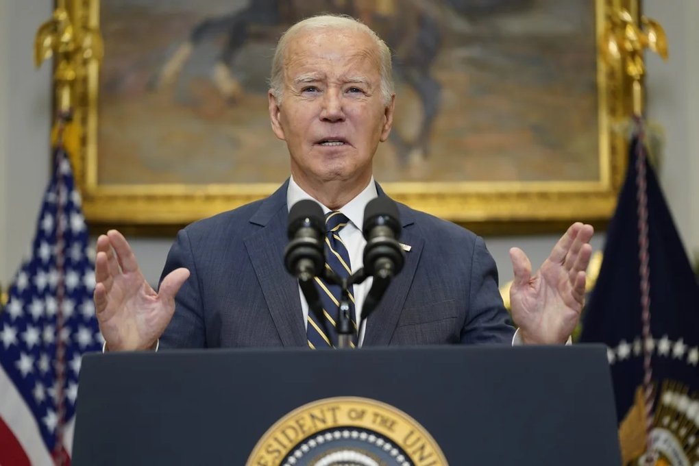 Why may many young voters not support Mr. Biden in the 2024 election? 0