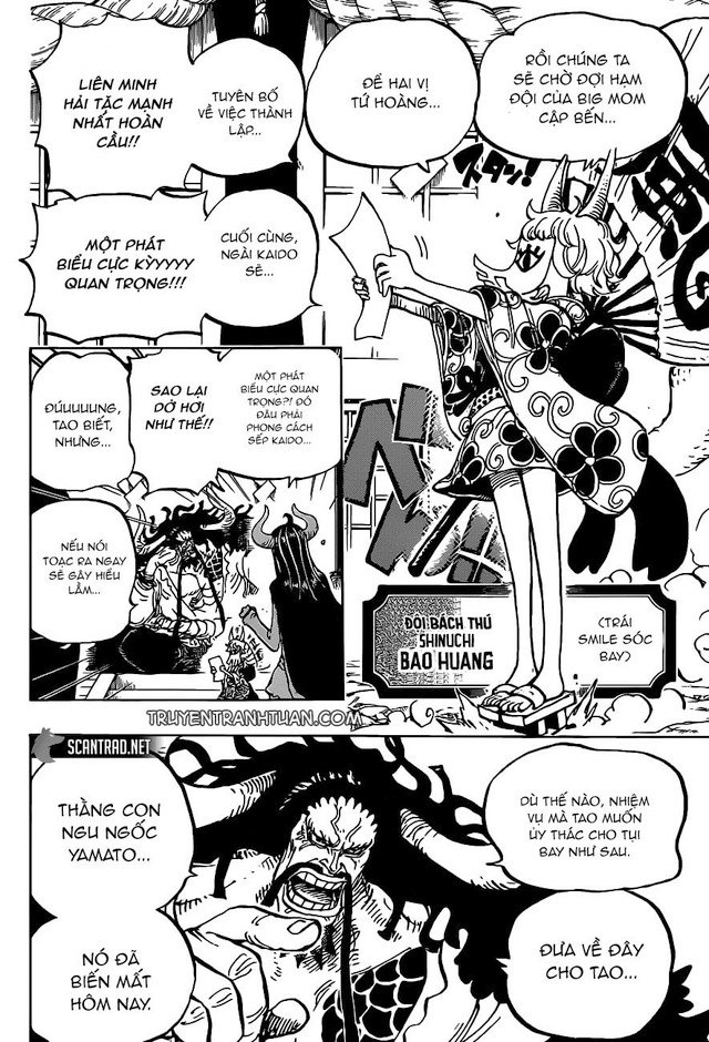 One Piece: Thought Jinbei was a member of the Flying Six, Yamato helped Luffy's alliance defeat his father Kaido? 2